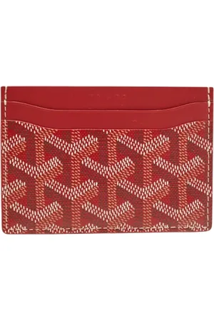 GOYARD Dames, Pre-owned, Rood, Maat: ONE Size Leer