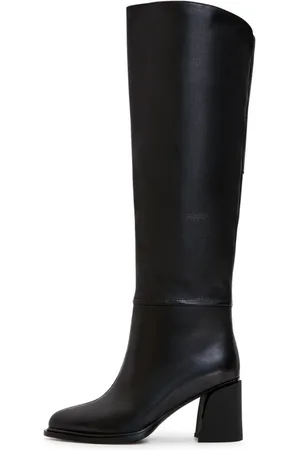 CESARE GASPARI Dames, Schoenen, Zwart, Maat: 36 EU Leer