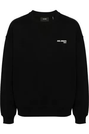 Axel Arigato Heren, Sweatshirts & Hoodies, Zwart, Maat: S Katoen