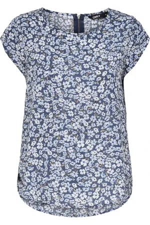 ONLY Dames, Blouses & Shirts, Veelkleurig, Maat: S Katoen