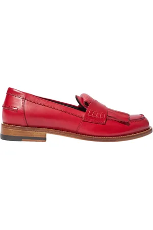 Scarosso Dames, Schoenen, Rood, Maat: 39 1/2 EU Leer