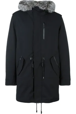 Mackage Heren, Mantels, Zwart, Maat: XS Poliester