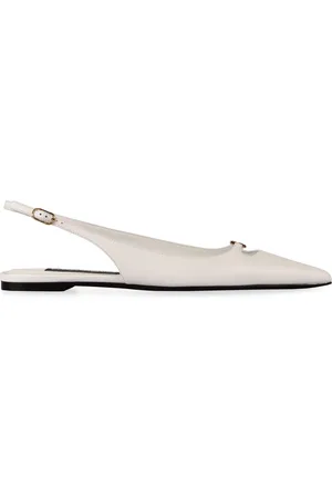 Dolce & Gabbana Dames, Schoenen, Wit, Maat: 38 EU Leer