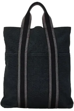Hermès Dames, Pre-owned, Zwart, Maat: ONE Size Tweed