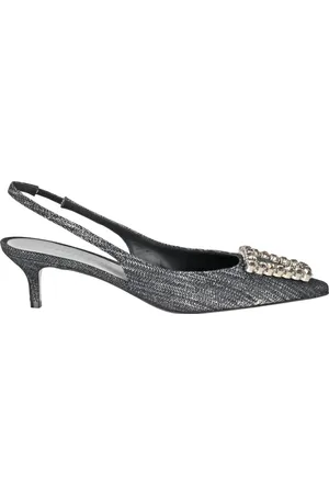 ROBERTO FESTA Dames, Schoenen, Zwart, Maat: 40 EU Denim