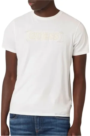 Guess Heren, Tops, Wit, Maat: L Katoen