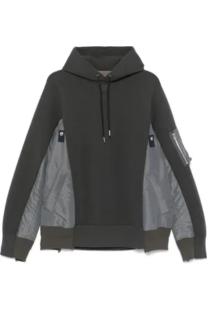SACAI Heren, Sweatshirts & Hoodies, Grijs, Maat: M