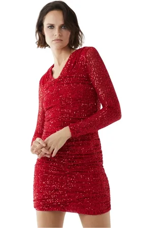Silvian Heach Dames, Jurken, Rood, Maat: XS Poliester