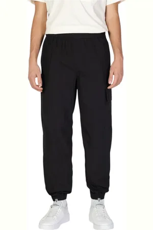 Calvin Klein Heren, Broeken, Zwart, Maat: XL Katoen