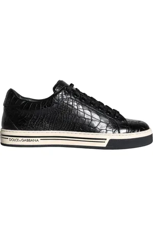 Dolce & Gabbana Heren, Schoenen, Zwart, Maat: 39 EU Leer
