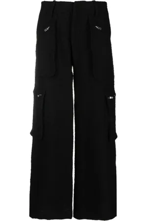 AMIRI Dames, Broeken, Zwart, Maat: 2XS Katoen