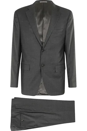 corneliani Heren, Pakken, Grijs, Maat: 2XL Wol