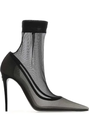 Dolce & Gabbana Dames, Schoenen, Zwart, Maat: 40 EU Leer