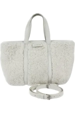 Balenciaga Dames, Pre-owned, Wit, Maat: ONE Size Wol
