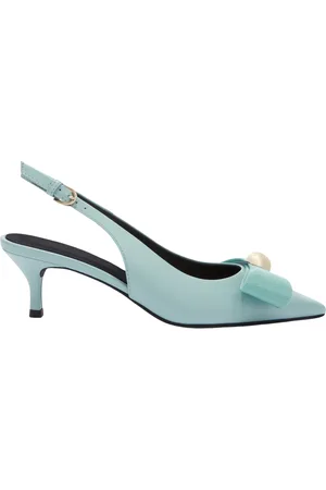 Furla Dames, Schoenen, Blauw, Maat: 37 EU Leer