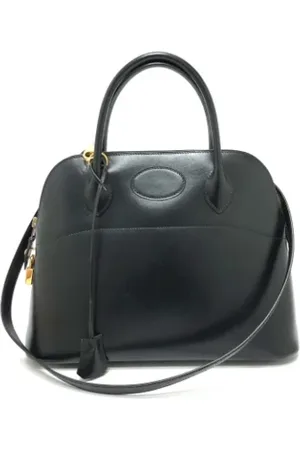 Hermès Dames, Pre-owned, Zwart, Maat: ONE Size Leer