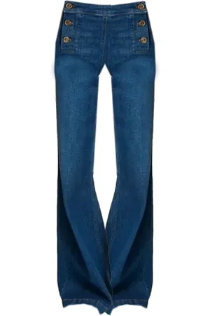 Twin-Set Dames, Jeans, Blauw, Maat: W27 Katoen