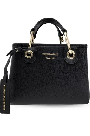 Emporio Armani Dames, Tassen, Zwart, Maat: ONE Size Leer