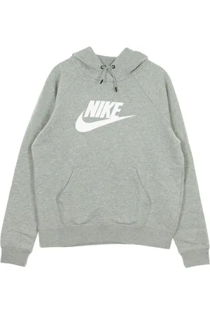Nike Dames, Sweatshirts & Hoodies, Grijs, Maat: L Katoen
