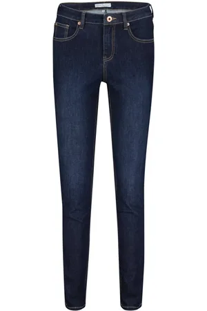 Red Button Dames, Jeans, Blauw, Maat: 3XL Katoen