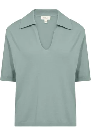 Soaked in Luxury Dames, Truien, Blauw, Maat: L