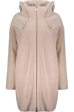 HERNO Dames, Mantels, Roze, Maat: S Wol