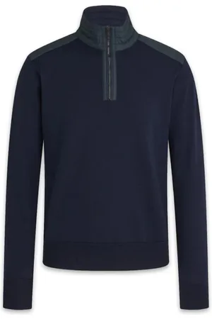 Belstaff Heren, Truien, Blauw, Maat: 2XL Nylon