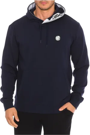 Philipp Plein Heren, Sweatshirts & Hoodies, Blauw, Maat: S Katoen