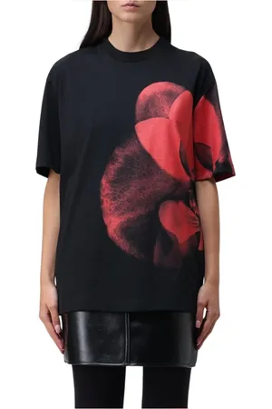 Alexander McQueen Dames, Tops, Zwart, Maat: 3XS