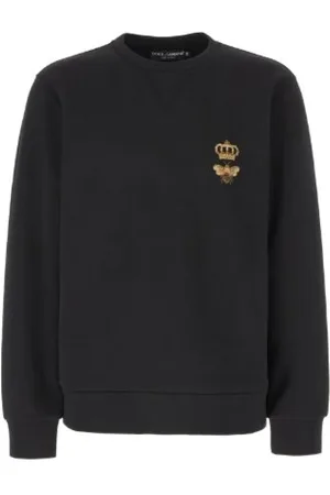 Dolce & Gabbana Heren, Sweatshirts & Hoodies, Zwart, Maat: 2XL Katoen