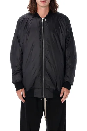 Rick Owens Heren, Jassen, Zwart, Maat: L Nylon