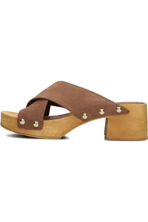 NOTRE-V Dames, Schoenen, Bruin, Maat: 36 EU Leer