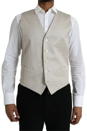 Dolce & Gabbana Heren, Pakken, Wit, Maat: M Katoen
