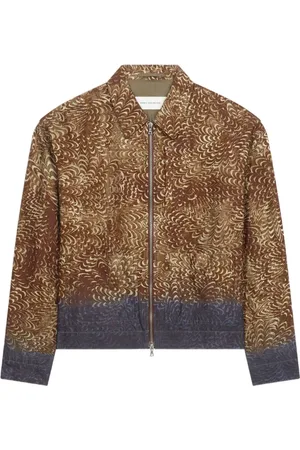 DRIES VAN NOTEN Heren, Jassen, Bruin, Maat: M