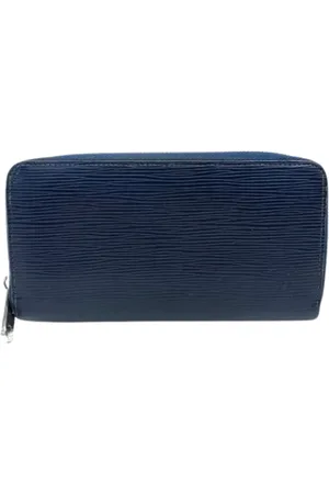 LOUIS VUITTON Dames, Pre-owned, Blauw, Maat: ONE Size Leer