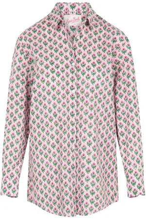 MC2 SAINT BARTH Dames, Blouses & Shirts, Roze, Maat: M Katoen