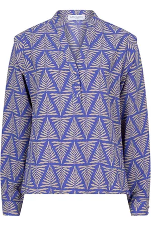 lofty manner Dames, Blouses & Shirts, Paars, Maat: XS Poliester