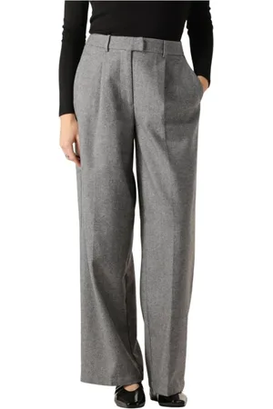 Modstrom Dames, Broeken, Grijs, Maat: XL