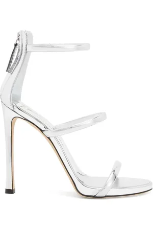 Giuseppe Zanotti Dames, Schoenen, Grijs, Maat: 39 EU Synthetisch