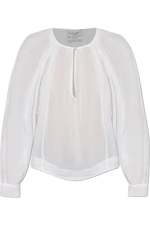 FORTE FORTE Dames, Blouses & Shirts, Wit, Maat: XS Katoen
