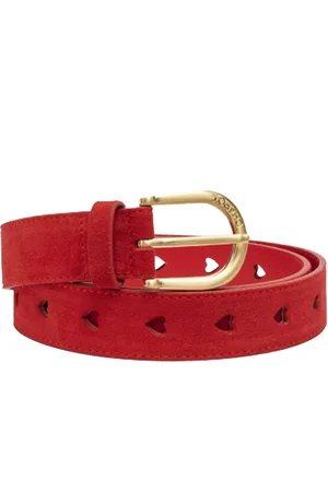 Fabienne Chapot Dames, Accessoires, Rood, Maat: 105 CM Suède