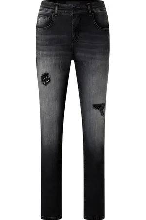 Angels Dames, Jeans, Grijs, Maat: M L30