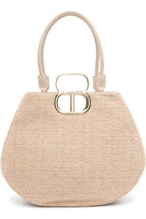 Twin-Set Dames, Tassen, Geel, Maat: ONE Size