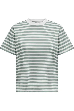 ONLY Dames, Tops, Groen, Maat: L Katoen