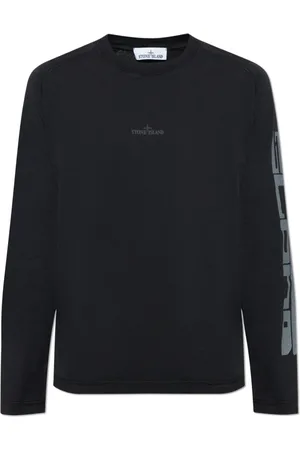 Stone Island Heren, Tops, Zwart, Maat: S Katoen