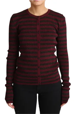 Dolce & Gabbana Dames, Truien, Zwart, Maat: 2XS Viscose