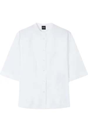 Aspesi Dames, Blouses & Shirts, Wit, Maat: S