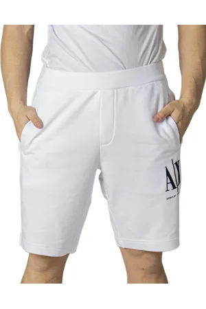 Armani Exchange Heren, Korte broeken, Wit, Maat: XL Katoen