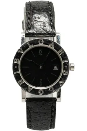 Bvlgari Dames, Pre-owned, Grijs, Maat: ONE Size Zijde