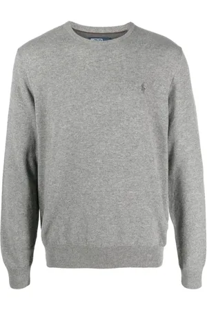 Ralph Lauren Heren, Truien, Grijs, Maat: XL Katoen
